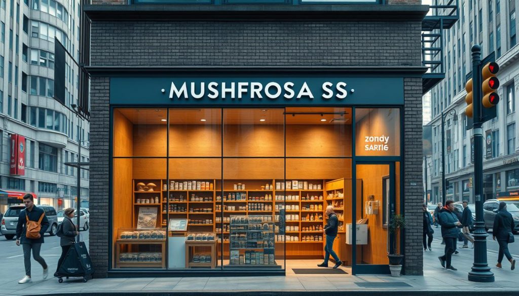 brick-and-mortar mushroom dispensary