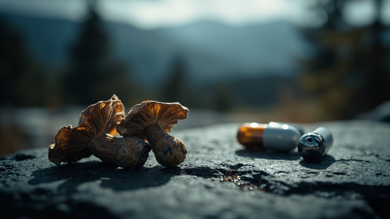 Dried psilocybin mushrooms shipped to Kamloops in the BC Interior