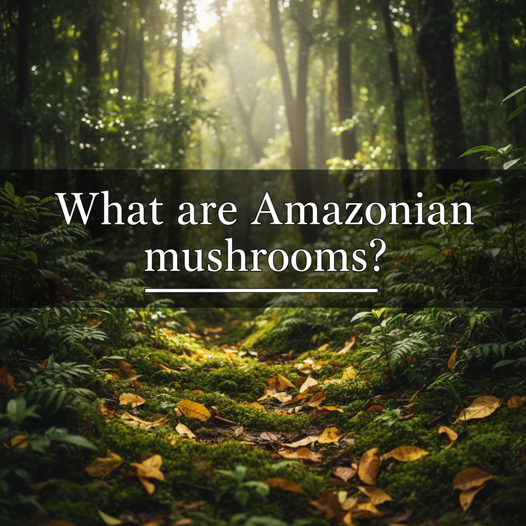 What are Amazonian mushrooms?