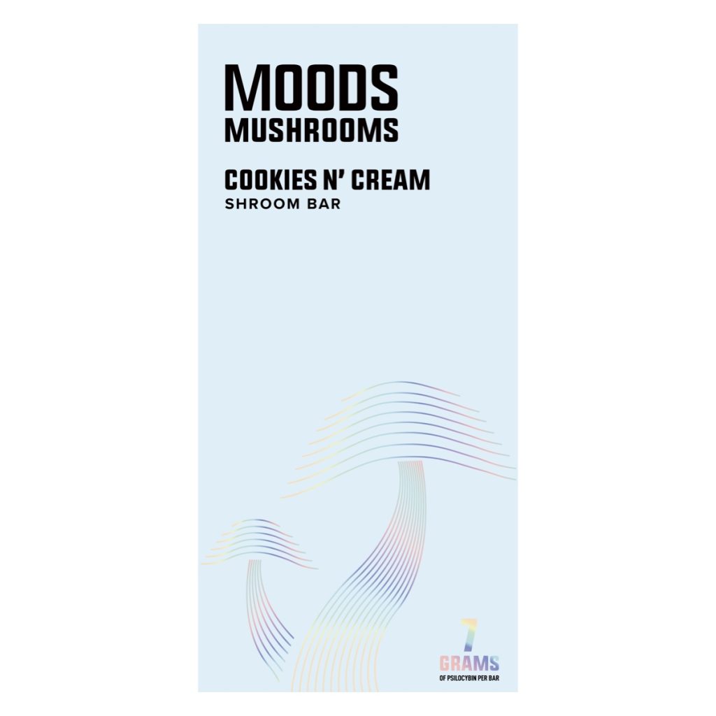 Moods Mushrooms Cookies N Cream Shroom Bar 7000mg