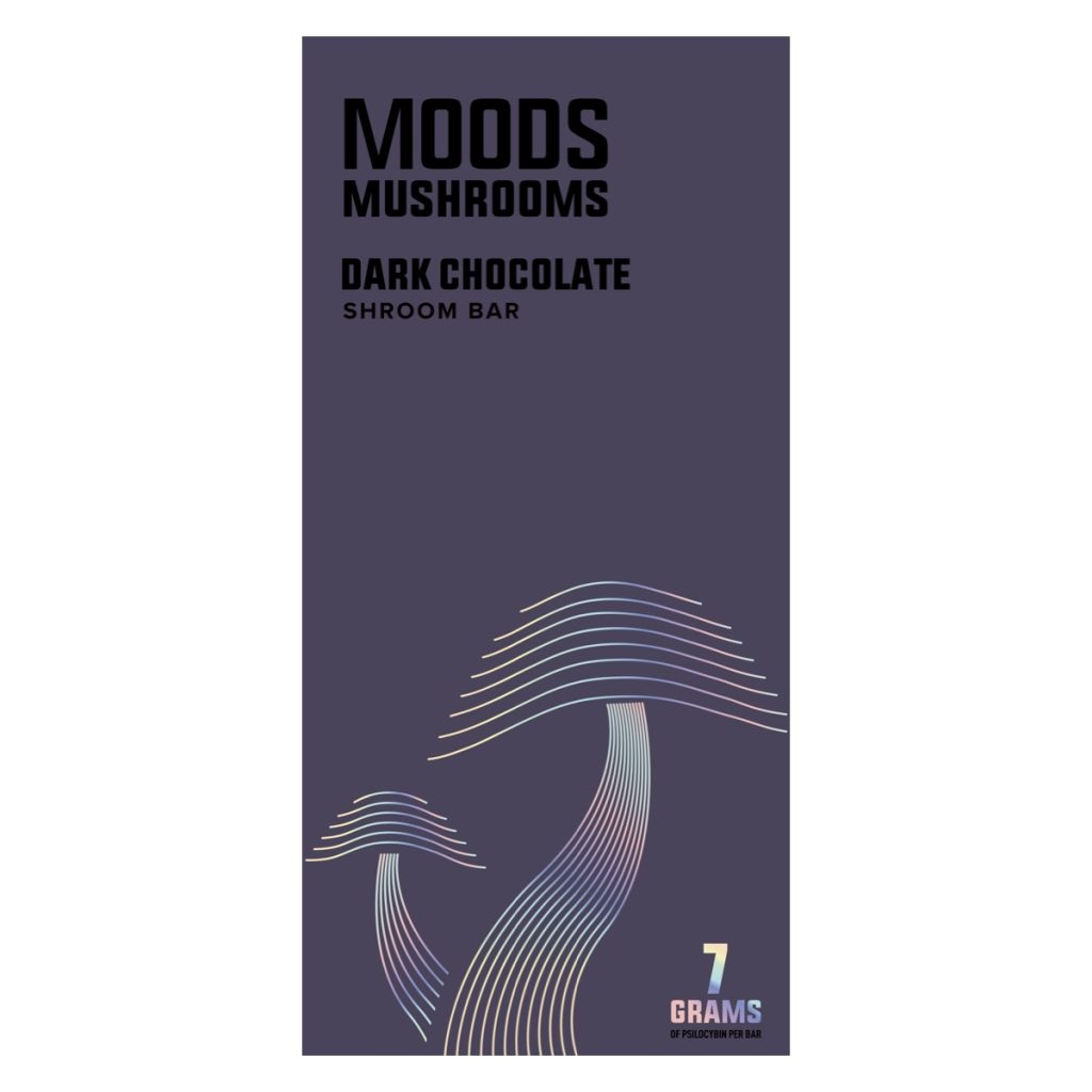 Moods Mushrooms Dark Chocolate Shroom Bar 7000mg